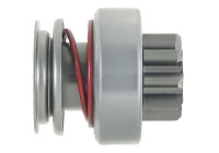 Free wheel drive, starter