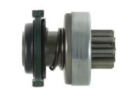 Free wheel drive, starter