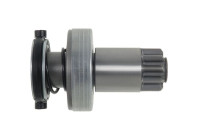 Free wheel drive, starter