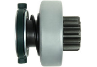 Free wheel drive, starter