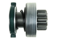 Free wheel drive, starter