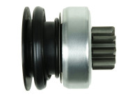 Free wheel drive, starter