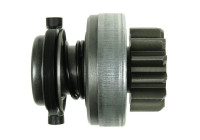 Free wheel drive, starter