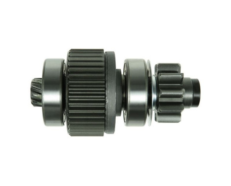 Free wheel drive, starter