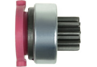 Free wheel drive, starter