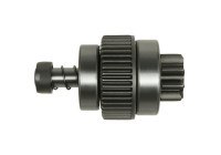 Free wheel drive, starter