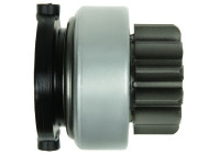 Free wheel drive, starter