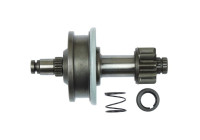 Free wheel drive, starter