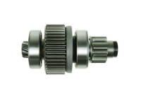 Free wheel drive, starter