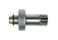 Free wheel drive, starter