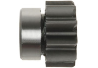 Free wheel drive, starter