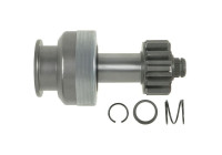 Free wheel drive, starter