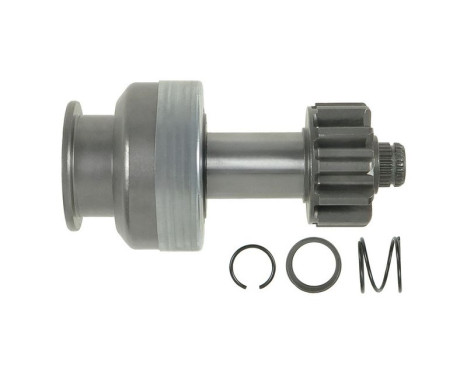 Free wheel drive, starter