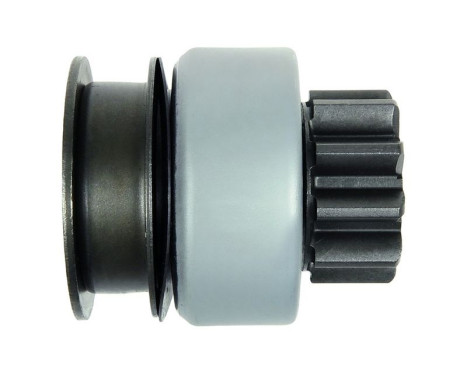 Free wheel drive, starter