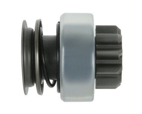 Free wheel drive, starter