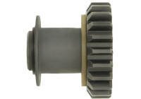 Free wheel drive, starter