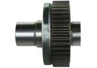 Free wheel drive, starter