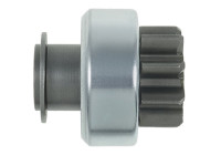 Free wheel drive, starter