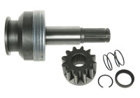 Free wheel drive, starter