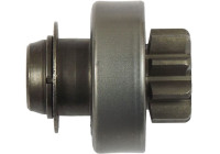 Free wheel drive, starter