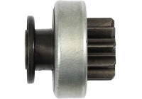 Free wheel drive, starter