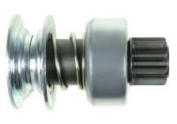 Free wheel drive, starter
