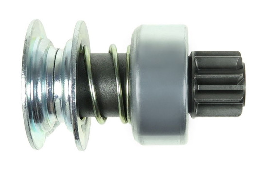 Free wheel drive, starter