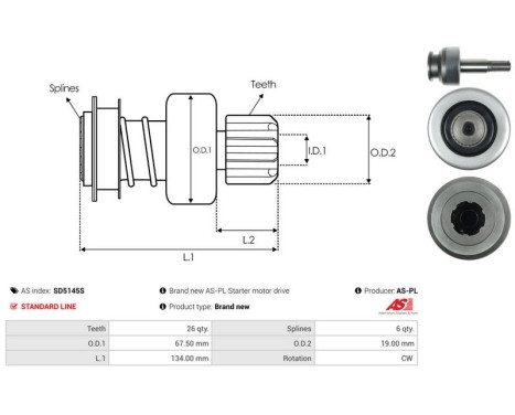 Freewheel, starter, Image 4