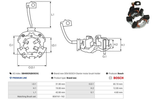 Holder, carbon brush, Image 2