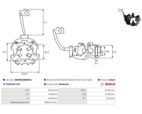 Holder, carbon brush, Image 2