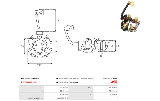 Holder, carbon brush, Image 2