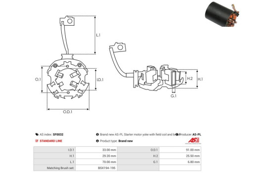Holder, carbon brush, Image 2