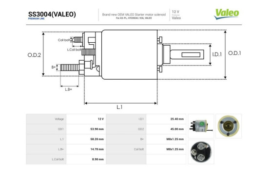 Magnetic switch, starter motor, Image 4