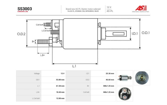 Magnetic switch, starter motor, Image 4