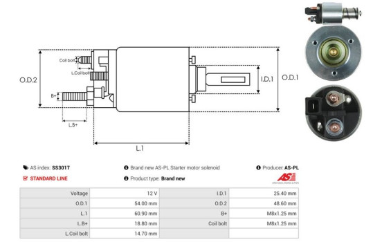 Magnetic switch, starter motor, Image 4