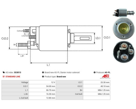Magnetic switch, starter motor, Image 4