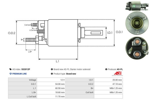 Magnetic switch, starter motor, Image 4