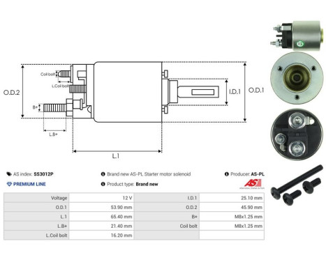 Magnetic switch, starter motor, Image 5