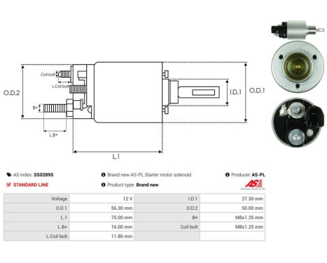 Magnetic switch, starter motor, Image 4