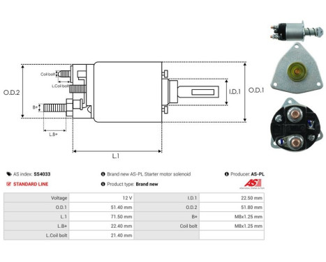 Magnetic switch, starter motor, Image 4