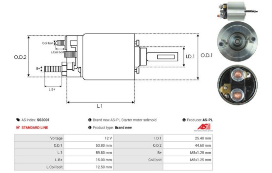 Magnetic switch, starter motor, Image 4