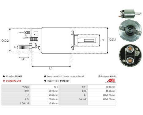Magnetic switch, starter motor, Image 4