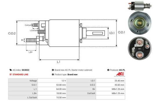 Magnetic switch, starter motor, Image 4