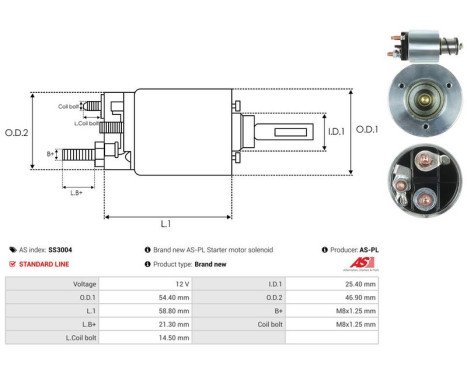 Magnetic switch, starter motor, Image 4