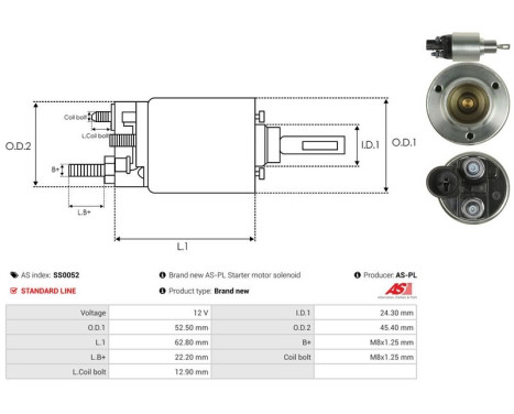 Magnetic switch, starter motor, Image 4