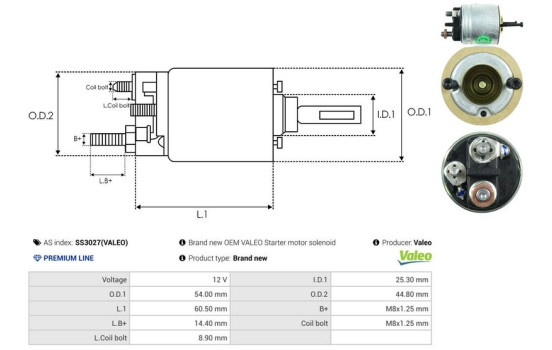 Magnetic switch, starter motor, Image 4