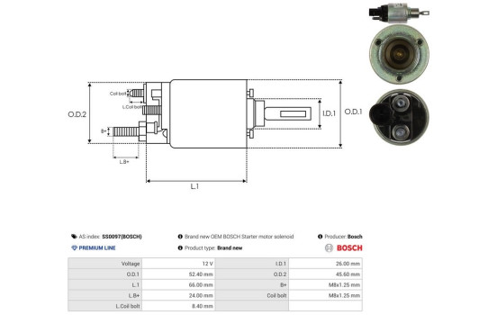 Magnetic switch, starter motor, Image 4