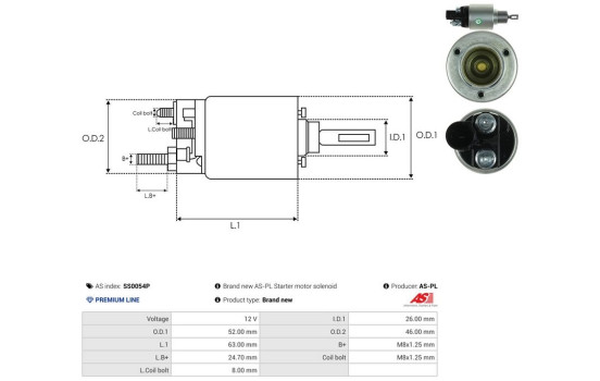 Magnetic switch, starter motor, Image 4