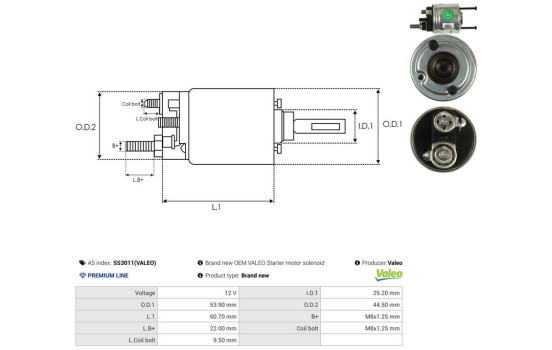 Magnetic switch, starter motor, Image 4
