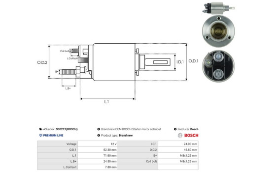 Magnetic switch, starter motor, Image 4
